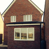 Rear house extension